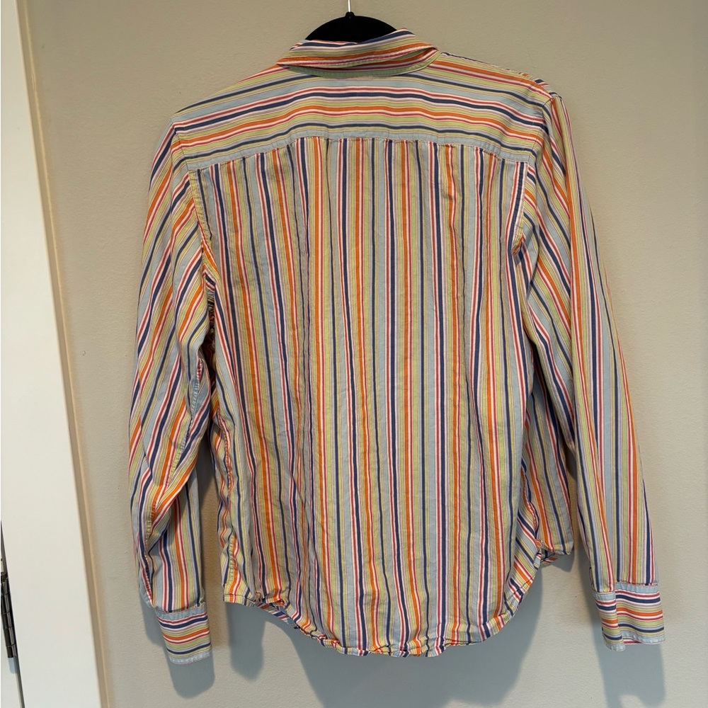 Lauren Ralph Lauren Multicolor Striped Button Down Shirt - Picture 2 of 4
